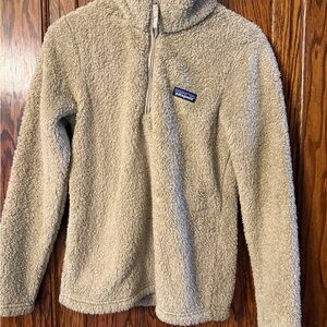 Patagonia Tan Fleece Hoodie